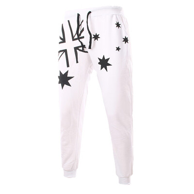 

Tailored Fashion Mens Loose Printed Casual Pocket Sports Corset Trousers Joggers Pants