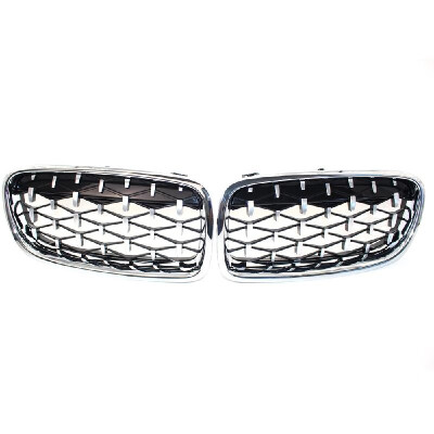 

Vislone Front Kidney Grille New Meteor Bright Black Fit For BMW F30 328i 335i 2012-2016