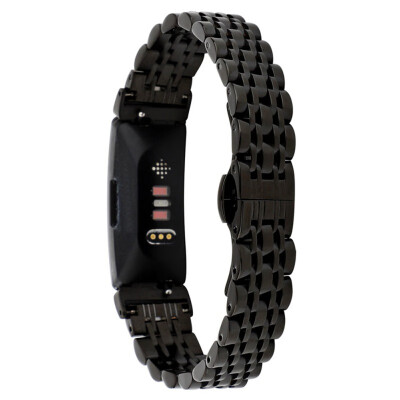 

Gorgeous Fashion Unisex Stainless Steel Chain Bracelet Wristband Adjustable Bands Smart Watch For lady
