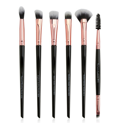 

6pcs Eye Makeup Brush Set Eyeshadow Brush Eyebrow Brush Eyelash Brush Professional Makeup Brush