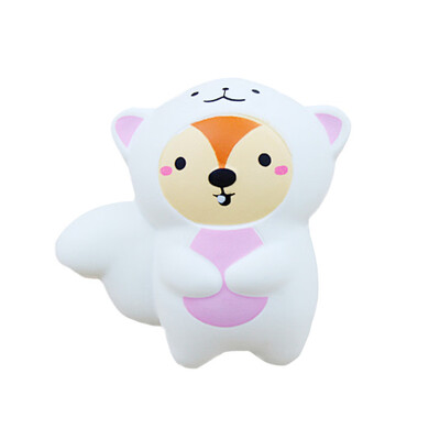 

YIWULAFun Squirrel Squeeze Decor Slow Rising Kid Toys Easter Gift Phone Strap Toy