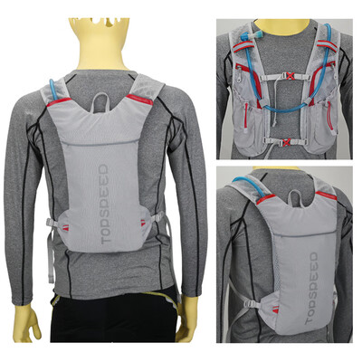 

2L Water Backpack Bladder Bag Hydration System Pack Hiking Cycling Running