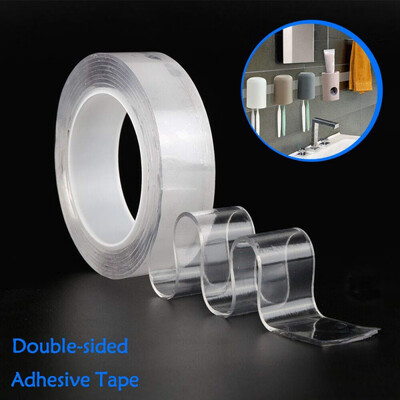 

Multifunctional Double Sided Tape Nano Transparent No Trace Washable Removable Gel Tape Cleanable Self Adhesive Tape