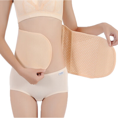 

Fashion New Hollow Mesh Thin Waist Clip-Velcro Postpartum Girdle Abdomen With Body Shaping Body Girdle