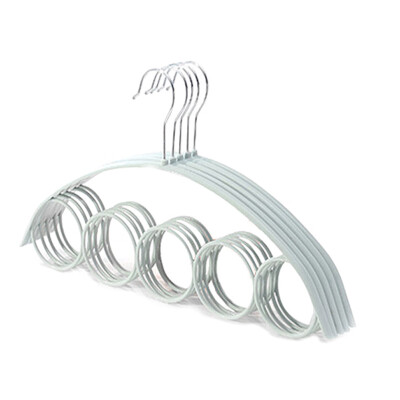 

Plastic Tie Rack Fashion Non-Slip Clothes Racks Saving Clothes Hanger Hook Rack For Bathroom Bedroom