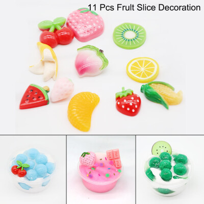 

YIWULADIY Colorful Frult Patten Decoration for Homemade Slime Making Craft