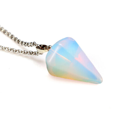 

13 Types Natural Gemstone Crystal Quartz Healing Diy Pendant Necklace Mineral Decoration Gift Unique