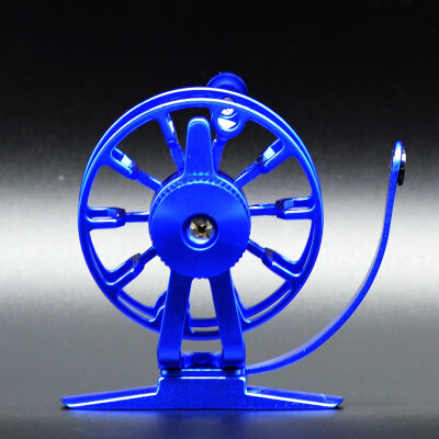 

Outdoor Fishing Fly Fishing Reel Aluminum Body And Spool Ice Reel Right Hand Double Brake System