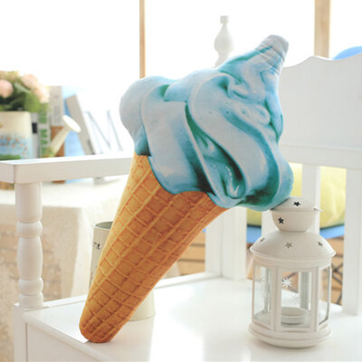 

〖Follure〗Creative 3D Ice Cream Doll Plush Toy Pillow Cushion Bed Home Decor Gift Cushion