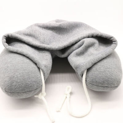 

Hooded U-pillow Neck Pillow For Car Accessories Soft Car Neck Pillow Home Airplane Car Travel Pillow