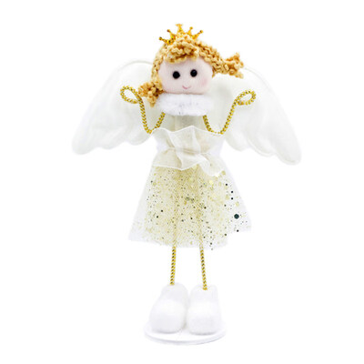 

Christmas Angel Girl Doll Ornament Xmas Tree Desktop Showcase Party Home Decor