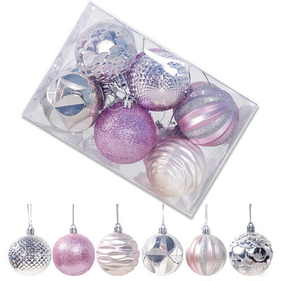 

12PCS Christmas Balls Portable Christmas Tree Decoration Festival Party Decoration