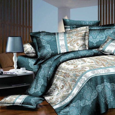 

Fashion 4pcs 3D Oil Painting Duvet Cover Set Bedding Sets Flat Bed Sheet Comforter Duvet Sets