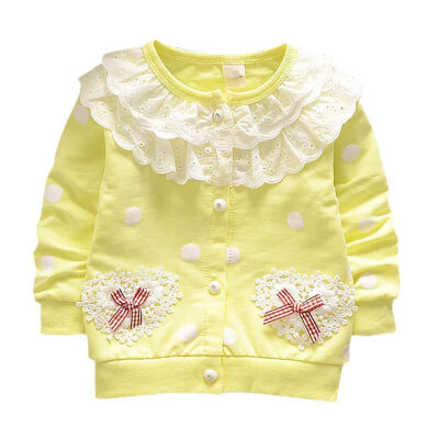 

New Baby cotton Tops autumn Winter Small children round necked strawberry hedging Kids long sleeves hot sale