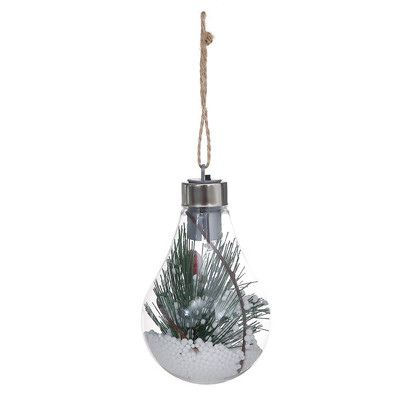 

Gobestart Waterproof Hanging LED Bulb Home Garden Christmas Tree Decoration