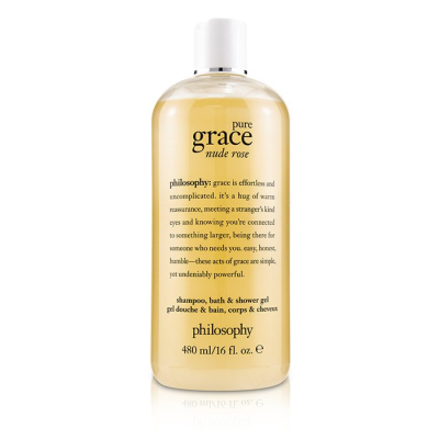 

PHILOSOPHY - Pure Grace Nude Rose Shampoo Bath & Shower Gel 480ml16oz