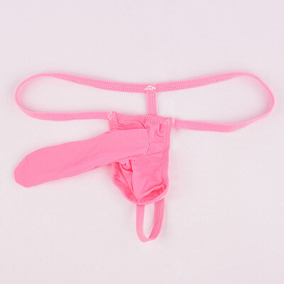 

Mens G-string Underwear Breathable Bulge Elephant Nose Lingerie Briefs Knickers