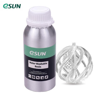 

eSUN Water Washable Resin for LCD 3D Printer Aluminum Bottle Liquid Printing Material 76D Hardness Consumables Compatible with Any
