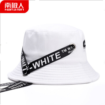 

Antarctic hat male Korean version of the tide student wild lady fisherman hat N2E8X825213 white