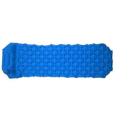 

Outdoor Inflatable Cushion Sleeping Bag Mat Fast Filling Air Moistureproof Camping Mat With Pillow Sleeping Pad