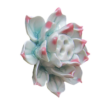 

Ceramic Flower Shaped Incense Holder Perfume Stick Stand Hand-kneaded Aroma Bar Mount 0rnaments