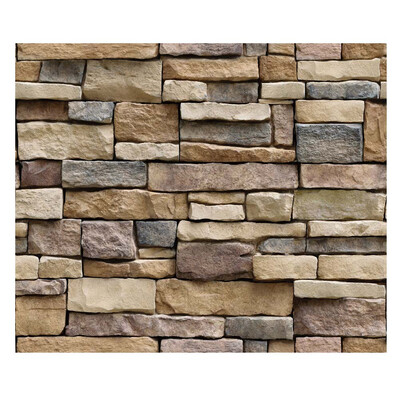 

Wall Paper Brick Stone Rustic Effect Wall Sticker Home Decor Available