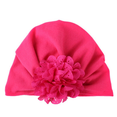 

New Fashion Cute Baby Hat Cotton Soft Turban Knot Girl Summer Hat Bohemian style Kids Newborn Cap for baby girls