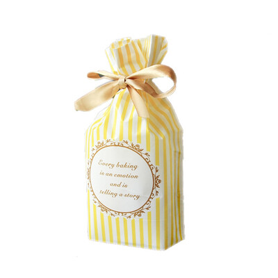 

50Pcs New Christmas Sacks Candy Biscuit Drawstring Wrap Present Gift Storage Bag