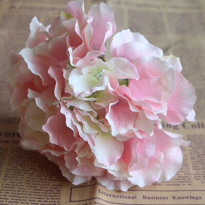 

New 1 Bunch Flores Artificial Silk Flower Bouquet Wedding Party Home Decoration Floral Hydrangea Flores Artificiales