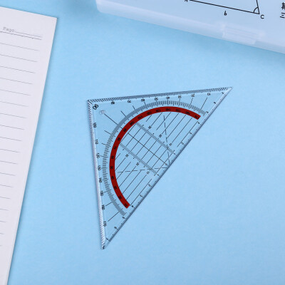 

Toponeto Clear Plastic Straight Ruler Plastic Measuring Tool for Student School Office