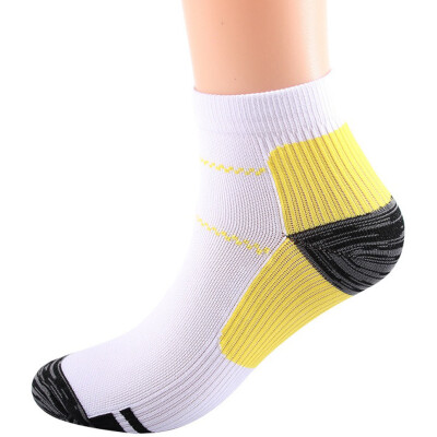 

1 Pair Breathable Foot Compression Socks For Plantar Fasciitis Heel Spurs Arch Pain Comfortable Socks Running Tennis Sports Sock