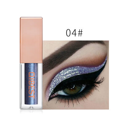 

Glitter Pearly Metallic Liquid Eyeshadow High Gloss Long Lasting Eye Makeup