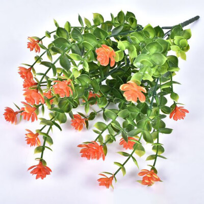 

Artificial Eucalyptus Flower Leaves Fake Plants For Home Office Wedding Decoration