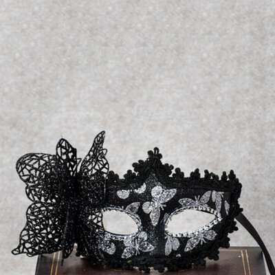 

YIWULAButterfly Mask for Party BK