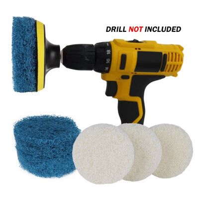

Power Scrubber Brush Set For Bathroom Drill Scrubber Brush For Cleaning Cordless Drill Attachment Kit Power Scrub Brush