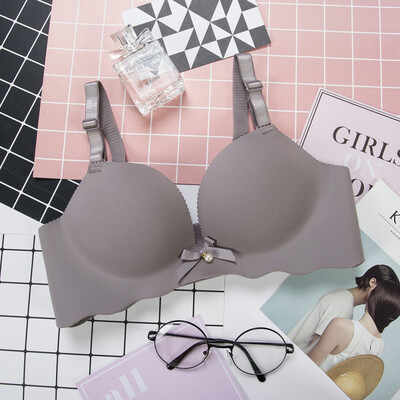 

Women Intimates Underwire Set Lingerie Seamless Bra Set Sexy Gather Adjustable Push Up Bra Sets