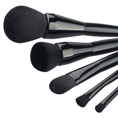 

Fashion Hot Sale10 PCSset Black Make Up Foundation Eyebrow Eye Shadow Blusher Blush Cosmetic Concealer Brushes Set Beauty Tools