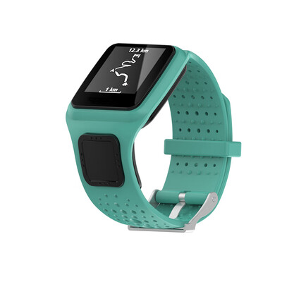 

〖Follure〗Replacement Silicone Band Strap For TomTom Multi Sport Cardio GPS Watch BK