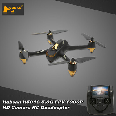 

Original Hubsan H501S X4 58G FPV 1080P HD Camera RC Quadcopter with GPS Follow Me CF Mode Automatic Return Function