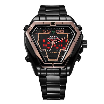 

WEIDE WH1102 Quartz Digital Electronic Watch Dual Time Calendar Month 3ATM Waterproof Timer Business Men Fashion Casual Outdoor Sp
