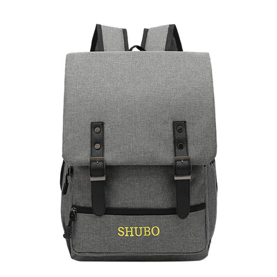 

Tailored Men & Women 2019 Upgraded Version Personality Retro Travel Backpack Student Bag