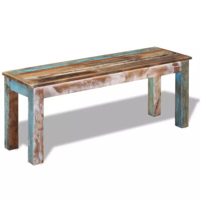 

Bench Solid Reclaimed Wood 433"x138"x177"