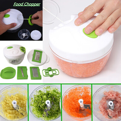 

Toponeto Multi-function Salad Crusher Food Processor Manual Meat Machine Crusher Chopper
