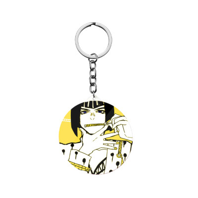 

CAR-TOBBY Anime Jojo Bizarre Adventure Keychain Cosplay Prop Accessories Key Ring Jewelry Pendant