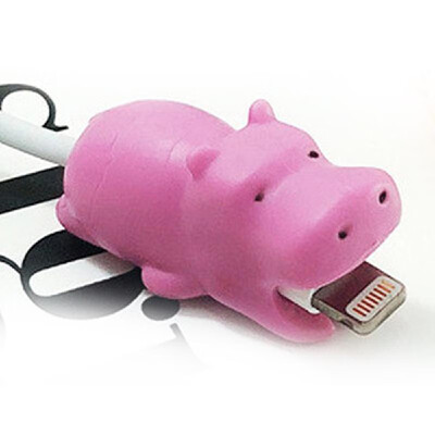 

Cute Animal Bite Cable Data Protector Winder Organizer for Smartphone Data Line Phone Protection Accessories
