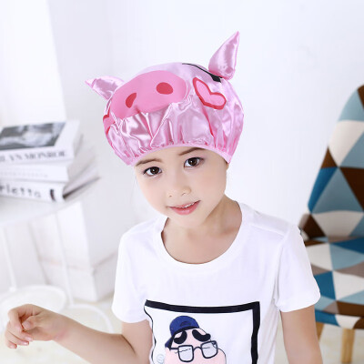 

〖Follure〗Double-layer Children Cartoon Waterproof Shower Cap Cute Baby Bath Cap