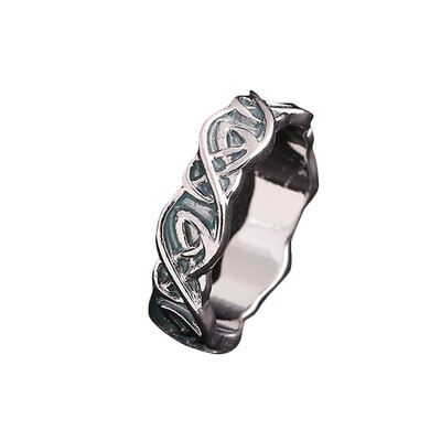 

New Fashion Women Retro European&American Luminous Flowers Opening Carved Adjustable Ring Jewelry