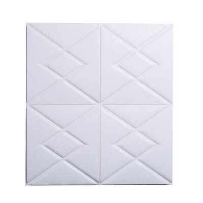 

PE Foam 3D Self- Adhesive Wall Stickers Bedroom Decor Wallpaper Decor Living Wall Sticker Water Wipe Foldable