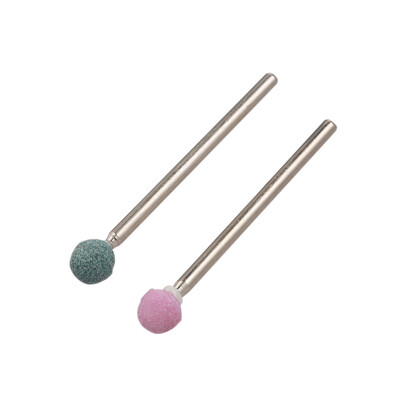 

2pcs Nail Drill Bits Pedicure & Manicure Ball Head Stone File Nail Art Tools Nail Supplies for Nail Beauty