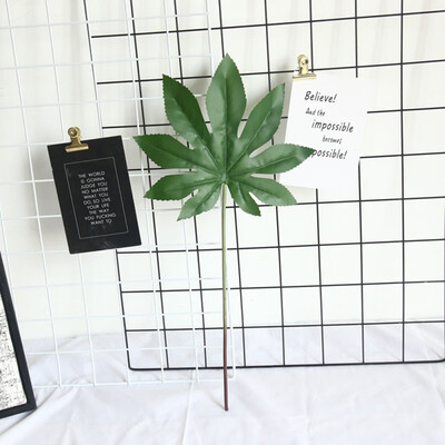 

Plastic Artificial Flower Catalpa Leaves Wedding Decoration Simulated Plant Festive Party Supplies Simulation Catalpa Leaves